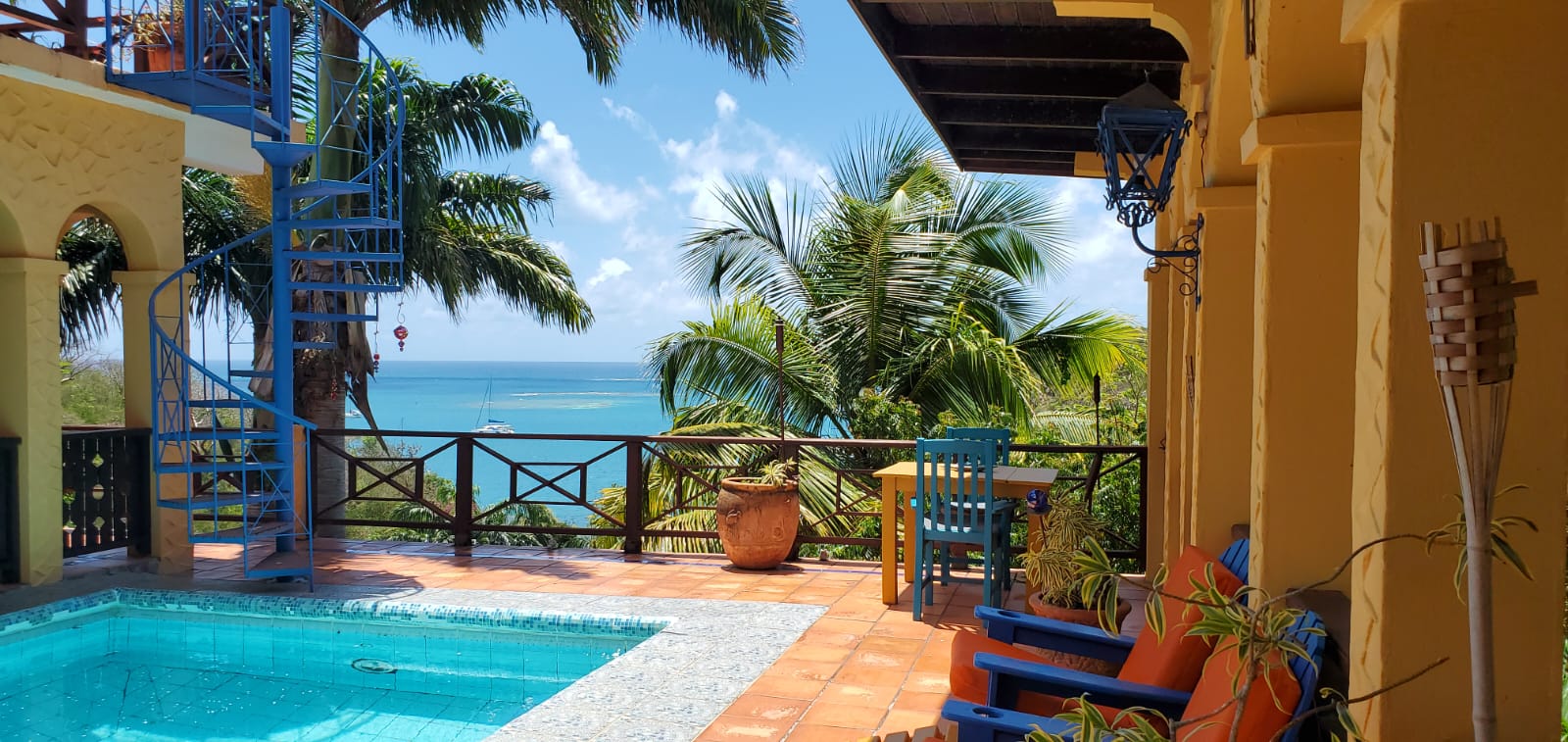 Open plan living area